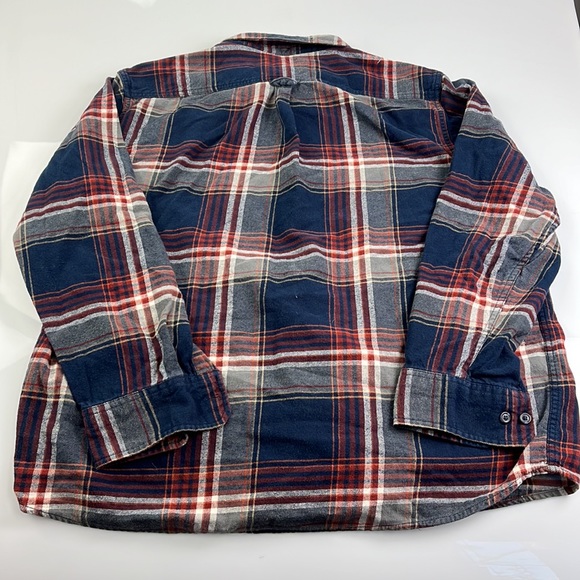 Eddie Bauer flannel shirt n99-6 - Picture 3 of 3